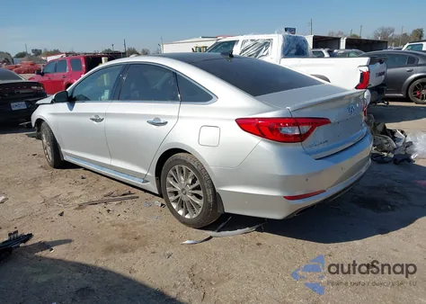 2015 Hyundai Sonata Limited z USA, uszkodzony, nr VIN 5NPE34AF6FH176814